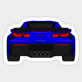 Z06 DARK-BLUE Sticker